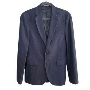 L.L. Bean Navy Suit Jacket Formal Size 36